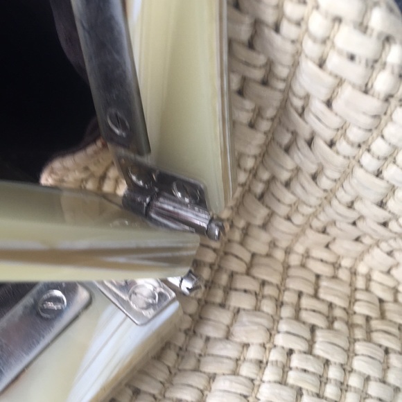 OSCAR de la Renta Clutch, early 2000??? NIB - Picture 6 of 7